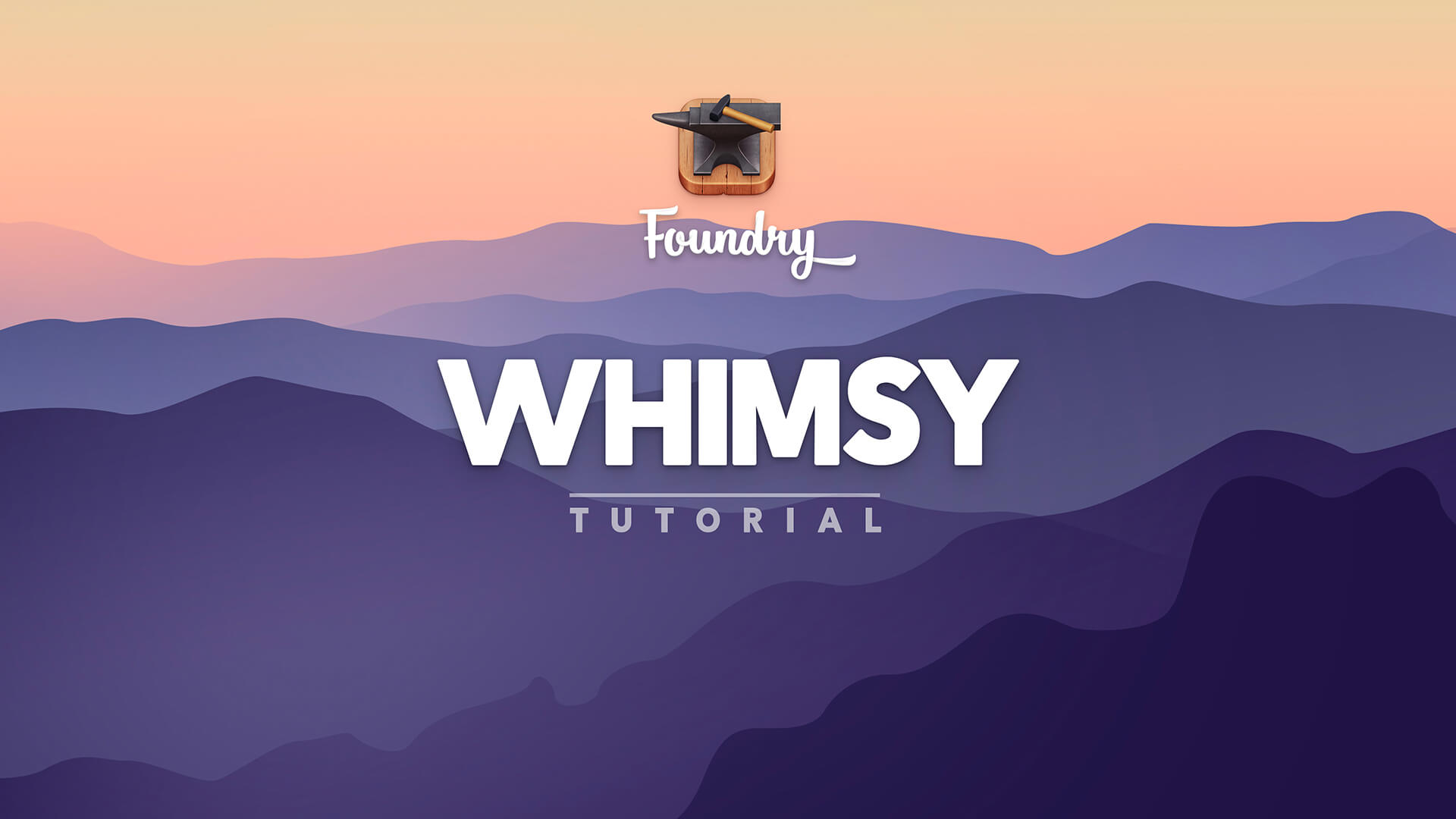 Foundry 3 Whimsy tool tutorial video.